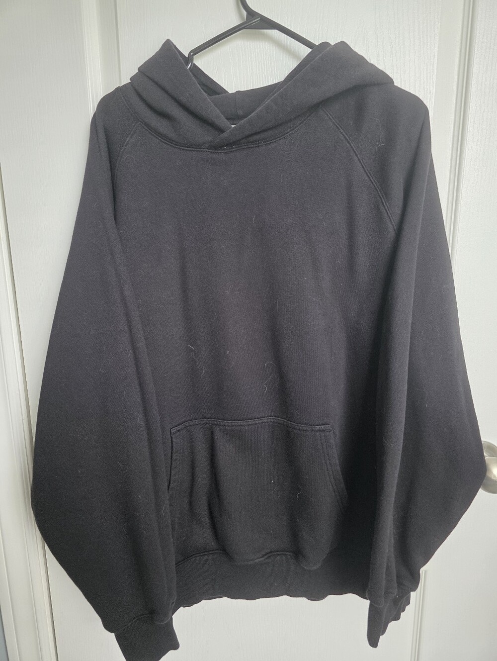 Tuff Athletics Black Oversized Hoodie